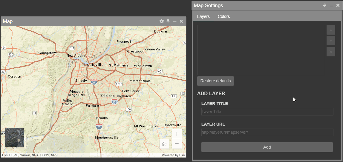 PathWeb User Guide - Map Settings